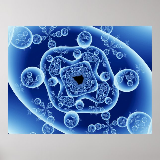 Póster Mandelburbujas 2 (Frente)