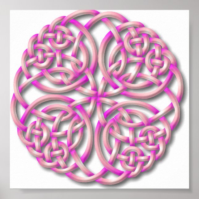 Póster Mandella rosa (Frente)