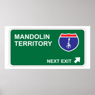 Póster Mandolin Next Exit