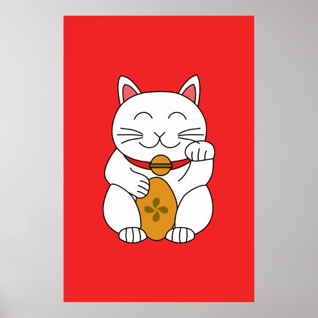 Póster Maneki Neko (Frente)