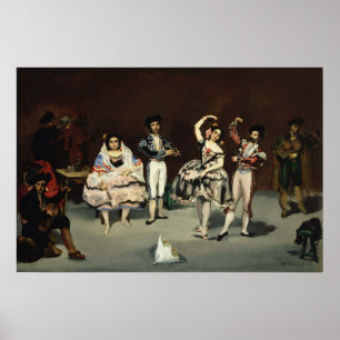 Póster Manet - Ballet Español