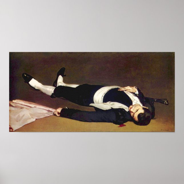 Póster Manet Dead Matador Poster (Frente)