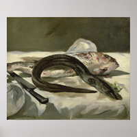 Manet | Eel y Red Mullet, 1864