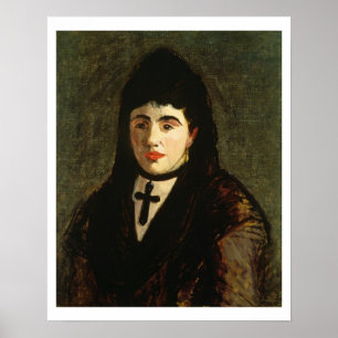 Póster Manet el   el español