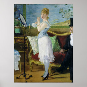 Póster Manet el Nana, 1877
