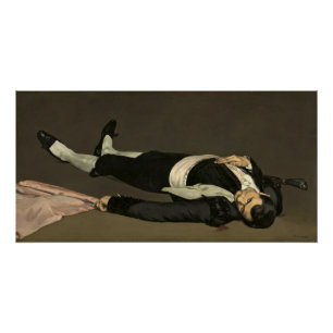 Póster Manet   El Toreador Muerto, c.1864