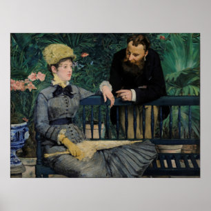 Póster Manet - En Conservatorio - HQ
