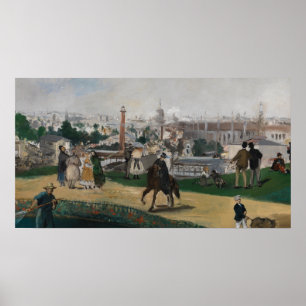 Póster Manet - Feria Mundial