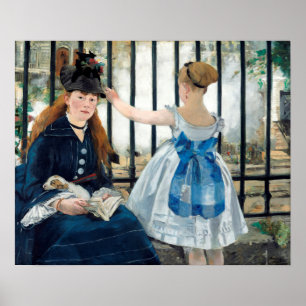 Póster Manet - Ferrocarril