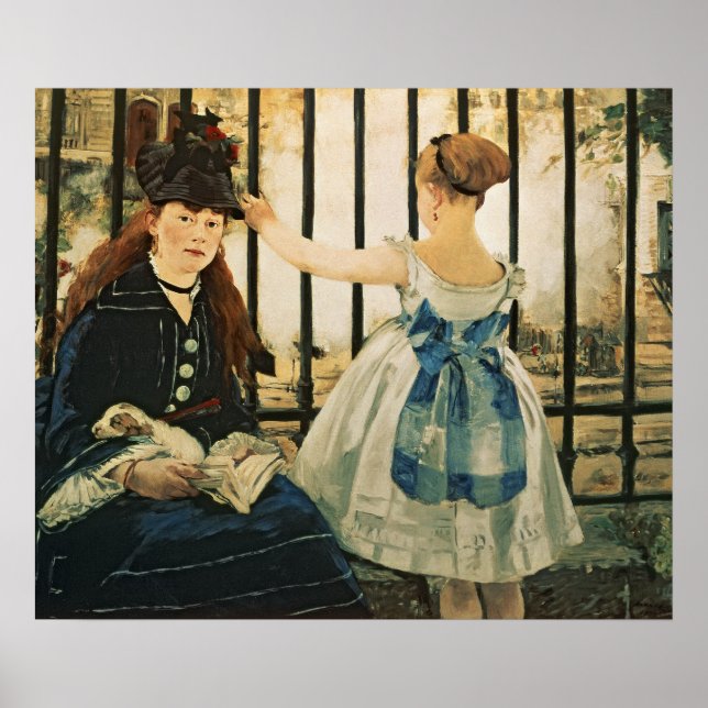 Póster Manet | Gare St. Lazare, 1872-3 (Frente)