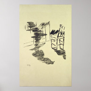 Póster Manet   Illustration for 'The Raven'