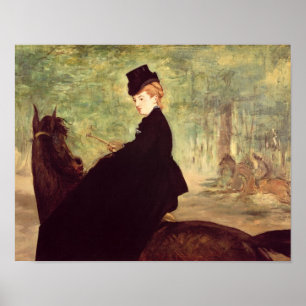 Póster Manet La Cabalera, 1875