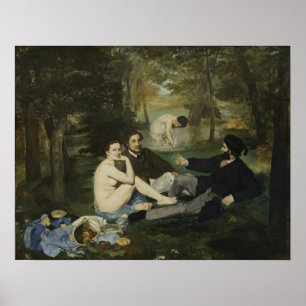 Póster Manet - Luncheon On Grass