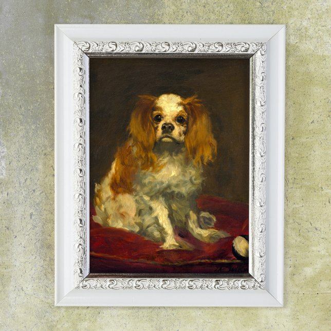 Póster Manet Un King Charles Spaniel (Subido por el creador)
