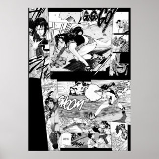 Póster Manga de Black Lagoon