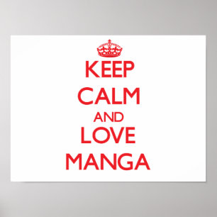 Póster Manga tranquila y amorosa