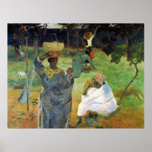 Póster Mango Fruit de Eugène Henri Paul Gauguin