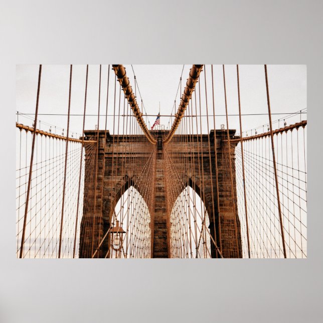 PÓSTER MANHATTAN BRIDGE NEW YORK (Frente)