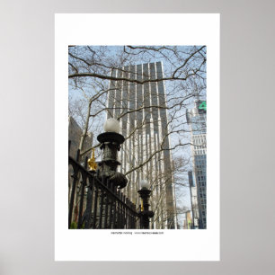 Póster manhattan morning