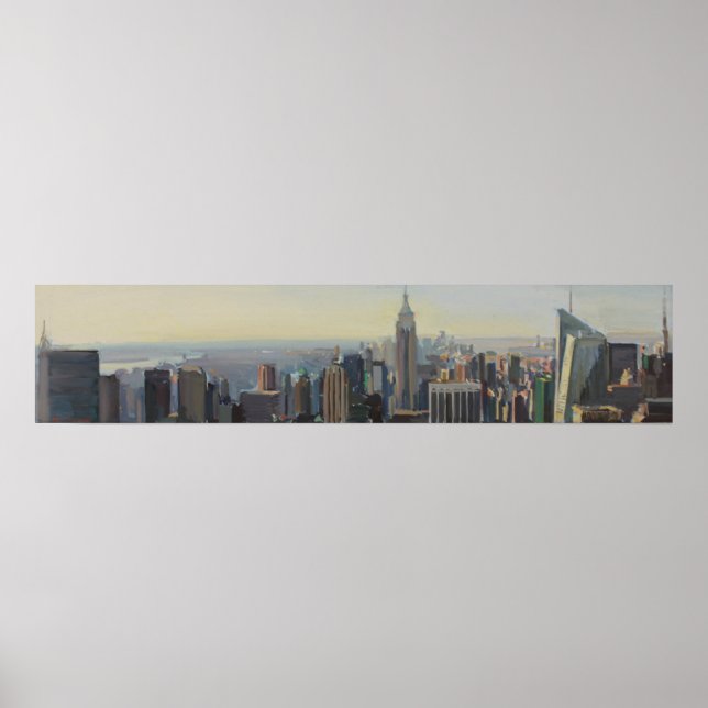 Póster Manhattan Panorama 2012 (Frente)