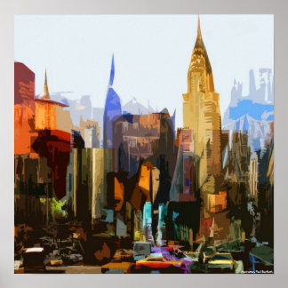Póster Manhattan, Paul Bamforth