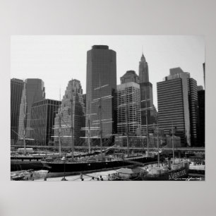 Póster Manhattan, poster del sur de la fotografía del