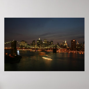 Póster Manhattan Skyline