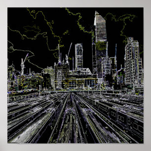 Póster Manhattan station