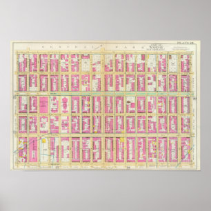 Póster Manhatten, New York 3