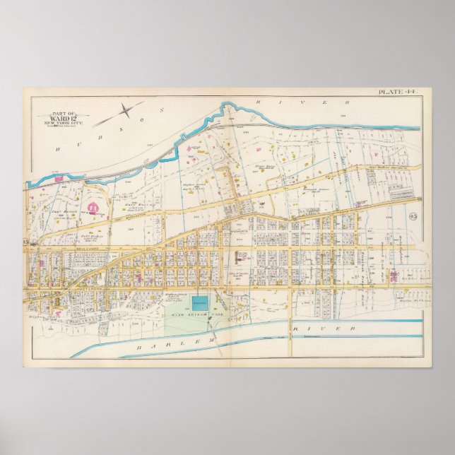 Póster Manhatten, New York 5 (Frente)