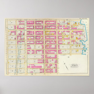 Póster Manhatten, Nueva York 16