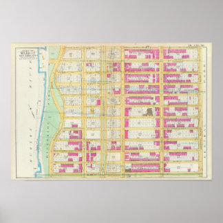 Póster Manhatten, Nueva York 3