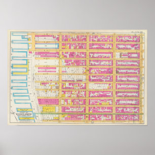 Póster Manhatten, Nueva York 4