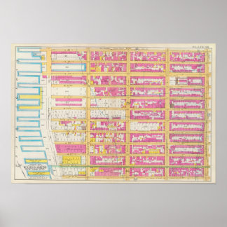 Póster Manhatten, Nueva York 4
