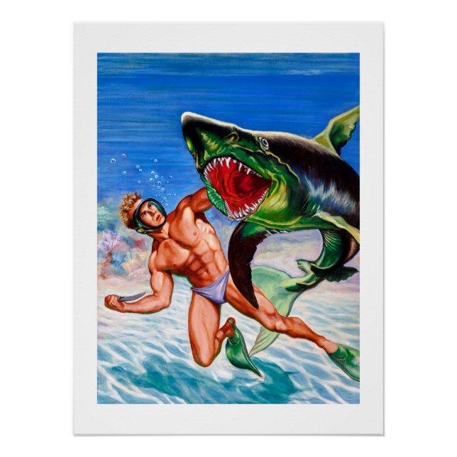 Póster Manhood Americana (jun. 1953) (Anverso)