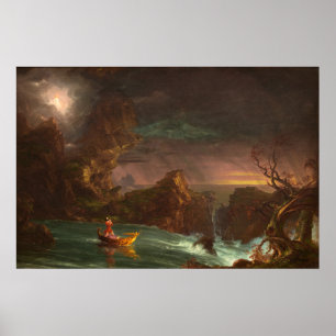 Póster Manhood - Poster Bella Artes Thomas Cole