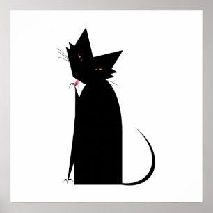 Póster Manicura del gato