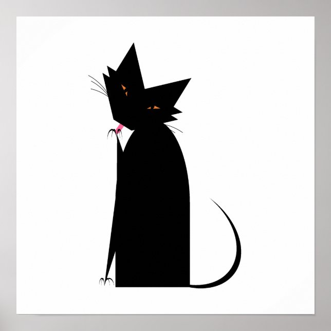 Póster Manicura del gato (Frente)