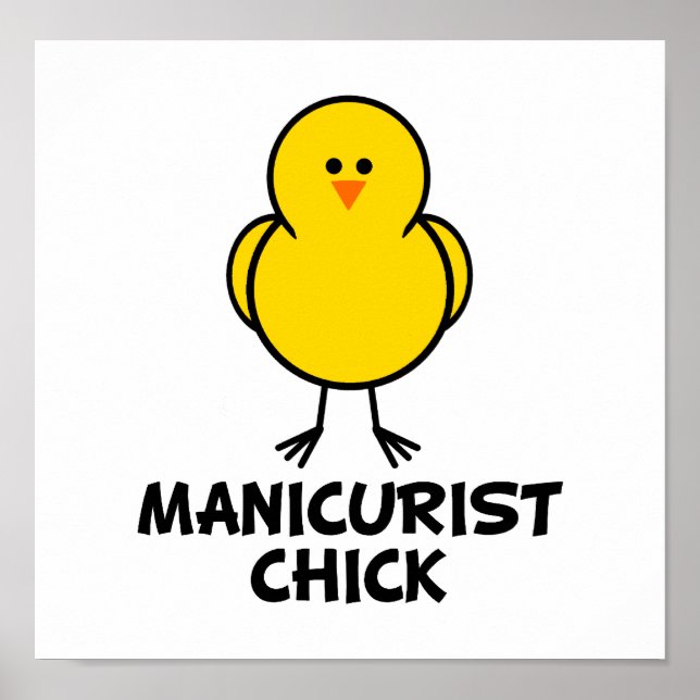 Póster Manicurista Chick (Frente)