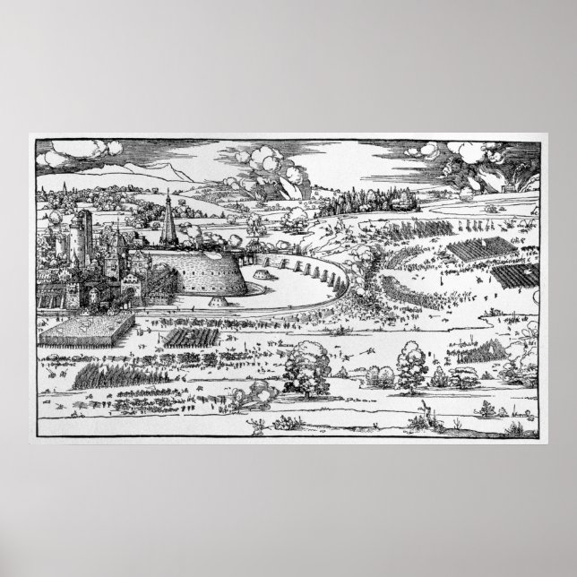 Póster Manifestación de medidas defensivas (Frente)