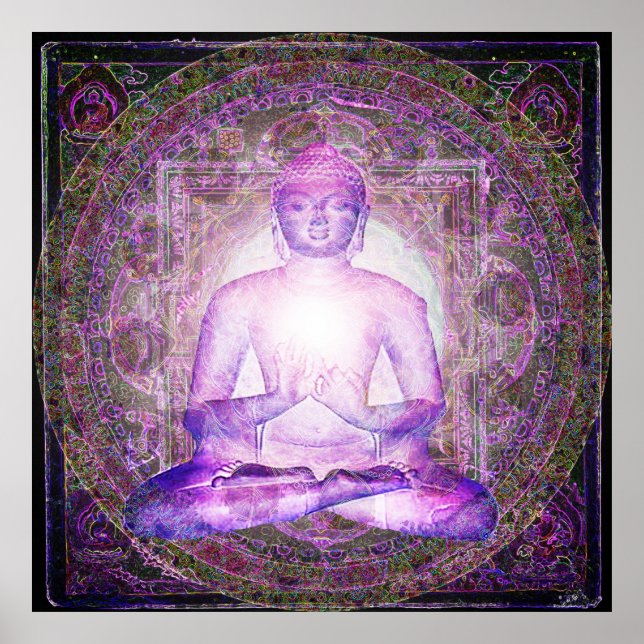 Póster Manifestaciones de Buda (Frente)