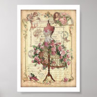 manikin girly poster