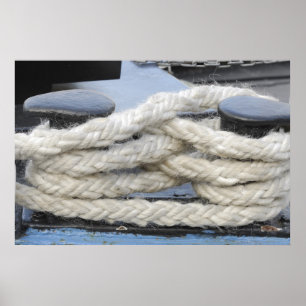 Póster Manipulación en barco