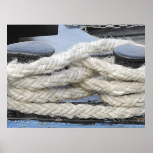 Póster Manipulación en barco