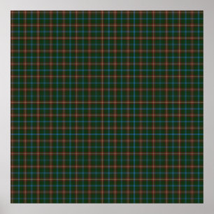 Póster Manitoba tartan