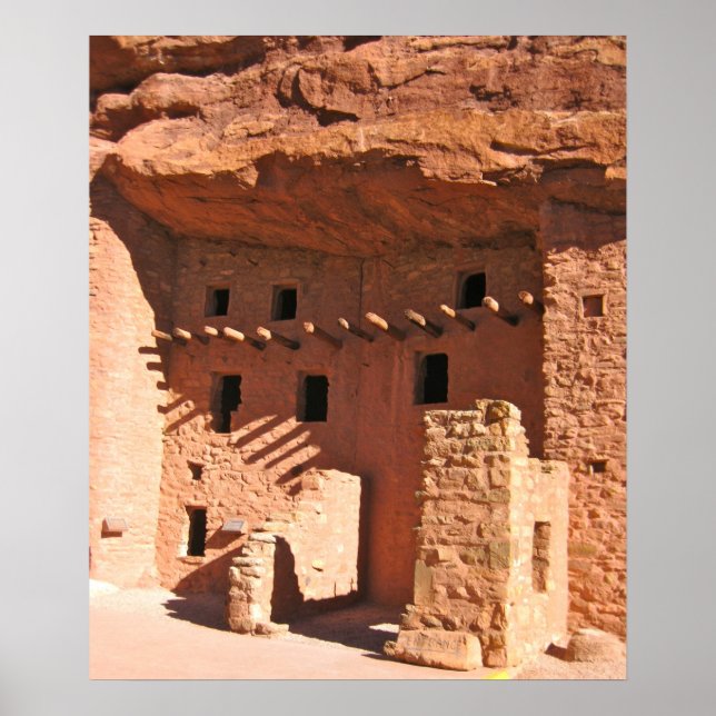 Póster Manitou Cliff Dwellings (Frente)
