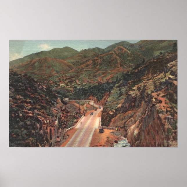 Póster Manitou Springs, CO (Frente)