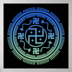 Póster Manji gofu 01