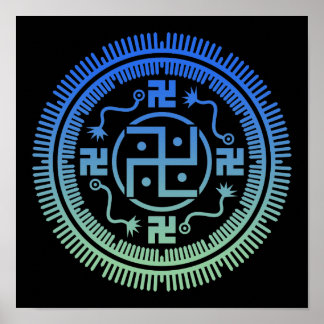 Póster Manji gofu 01