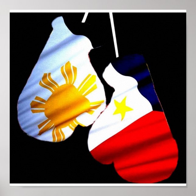 PÓSTER MANNY PACKMAN PACQUIAO FILIPINO BOXER (Frente)